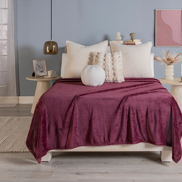 Cobertor Ligero Tinto