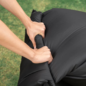 Puff Inflable Negro UNI