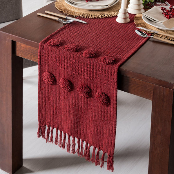 CAMINO DE MESA MUMBAI ROJO GDE