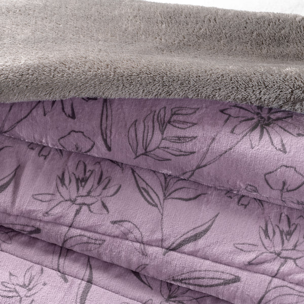 COBERTOR INVERNAL LAVANDA KS/QS XL