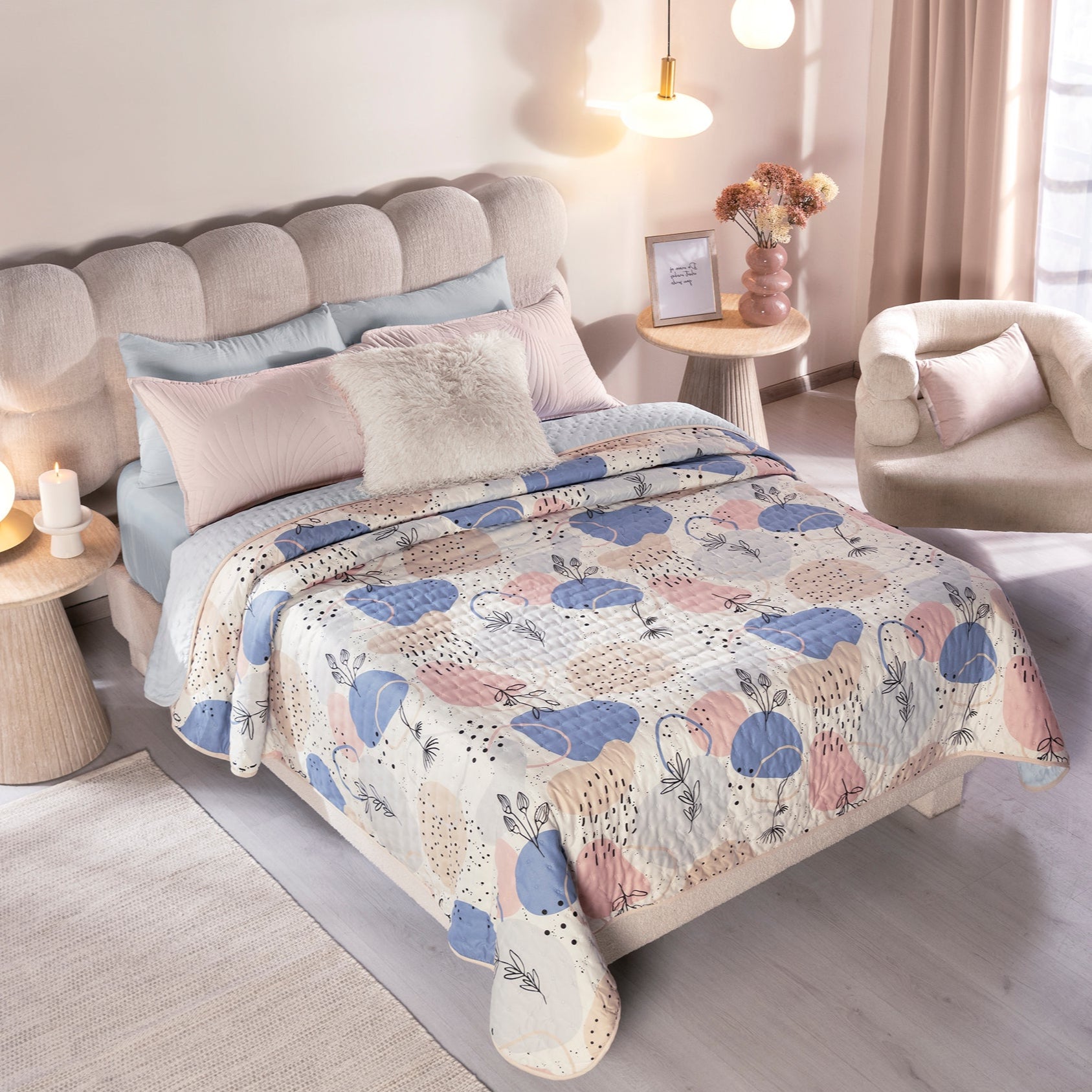 Vianney Sabanas Y Colchas King Size Edredón Novo Olivo, image size:1687x1687