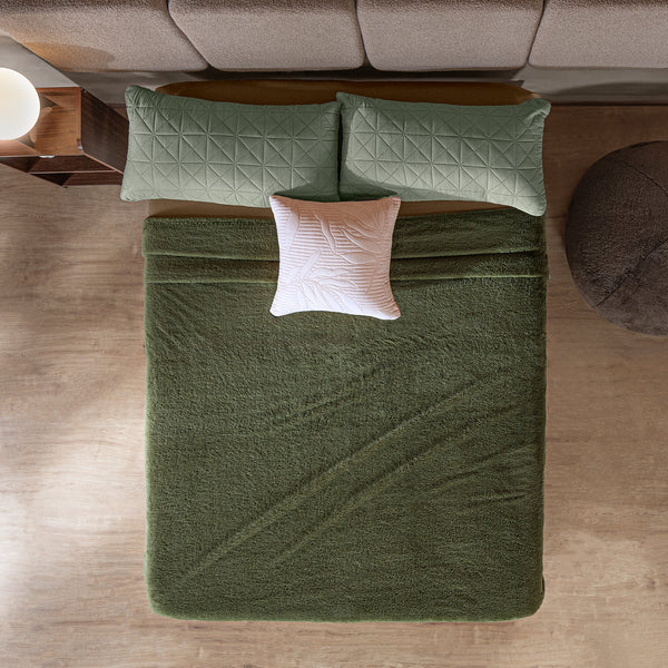 Cobertor Ligero Olivo