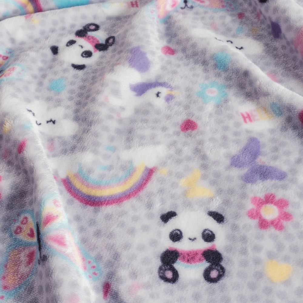 Cobertor Baby Ligero Panda