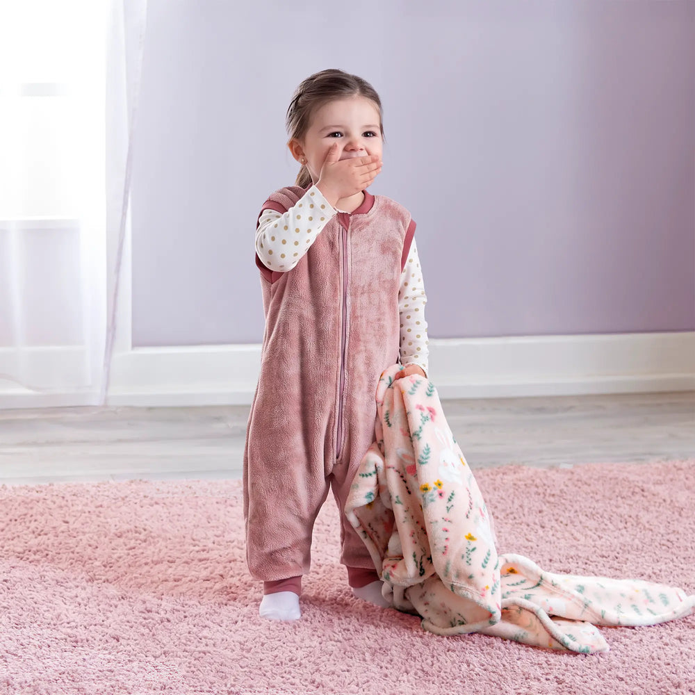 Saco De Dormir Lilac con mangas #3-9meses