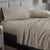 Sábanas Viasoft Washed Greige KING SIZE
