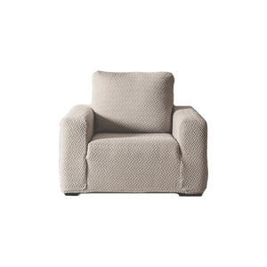 Funda De Sillón Niza Greige INDIVIDUAL
