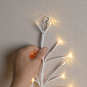 Adorno Navideño Árbol Blanco Led UNITALLA