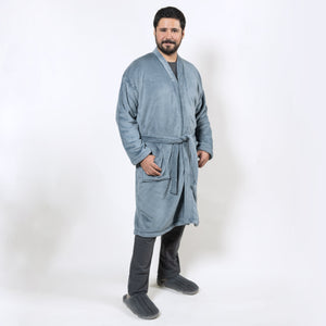 Bata De Descanso Azul UNI