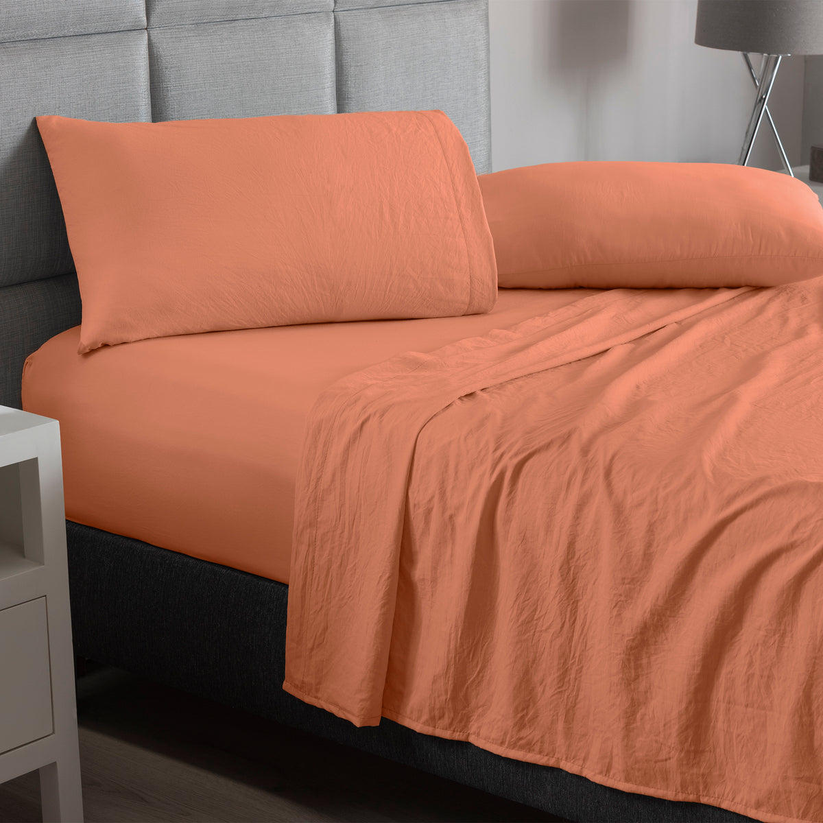 Vianney Sábanas Viasoft Washed Coral Vianney México