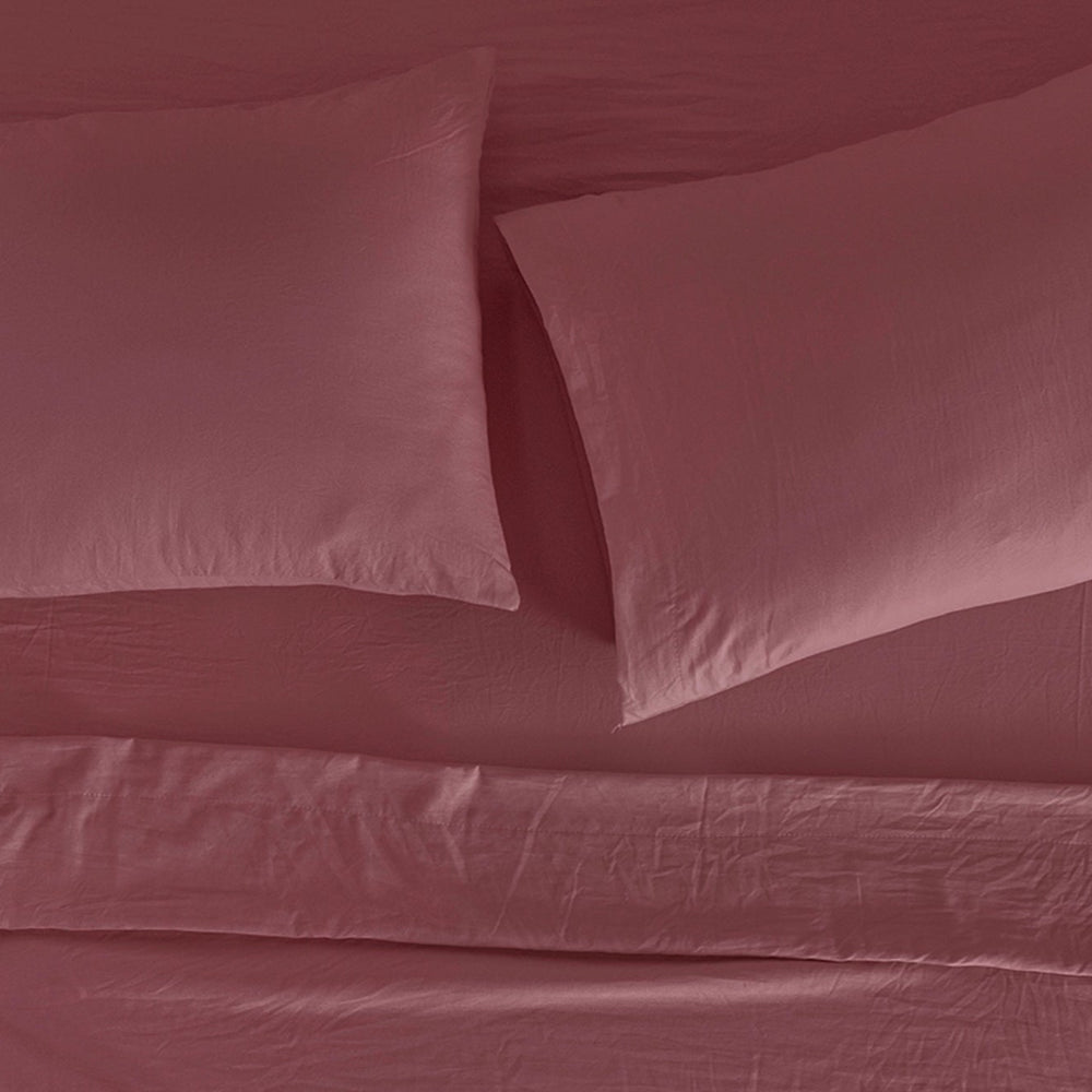 Sábanas Viasoft Washed Blush KS