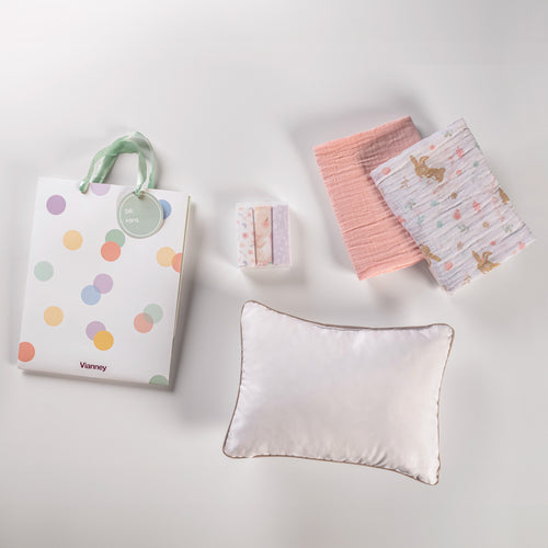 Kit De Regalo Muselina Conejitas UNI