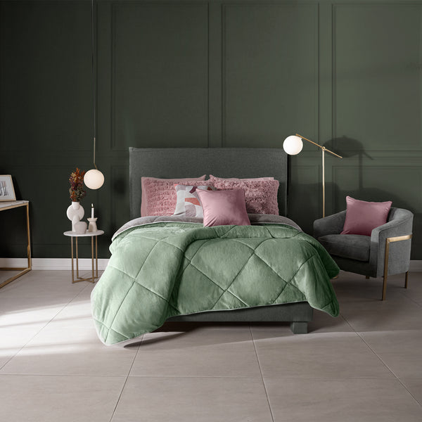 COBERTOR INVERNAL JADE MAT/IND XL