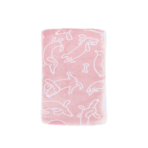 ACCESORIO DE MASCOTA COBERTOR MASCOTA ROSA FRAZADA