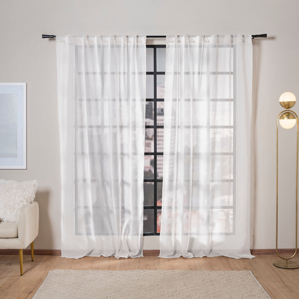 Cortinas Viena Blanco CORTA