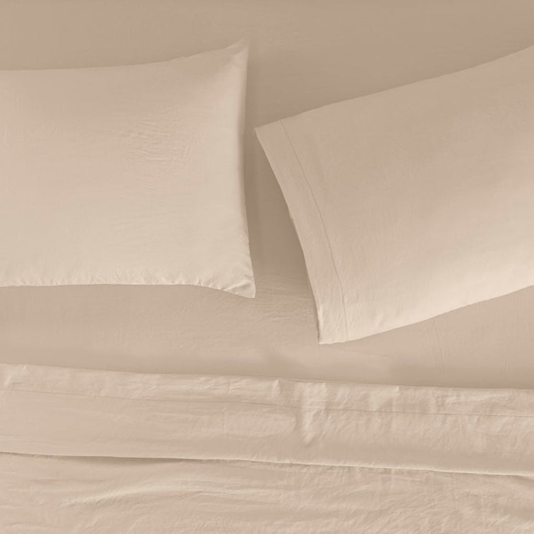 Sábanas Viasoft Washed Ivory KS