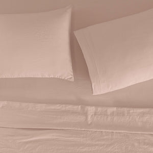 Sábanas Viasoft Washed Sweet Pink KS