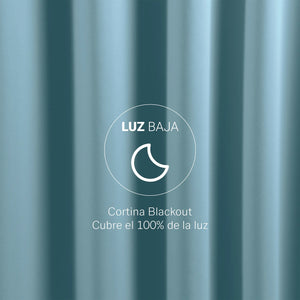 Cortinas Blackout Catania Celeste