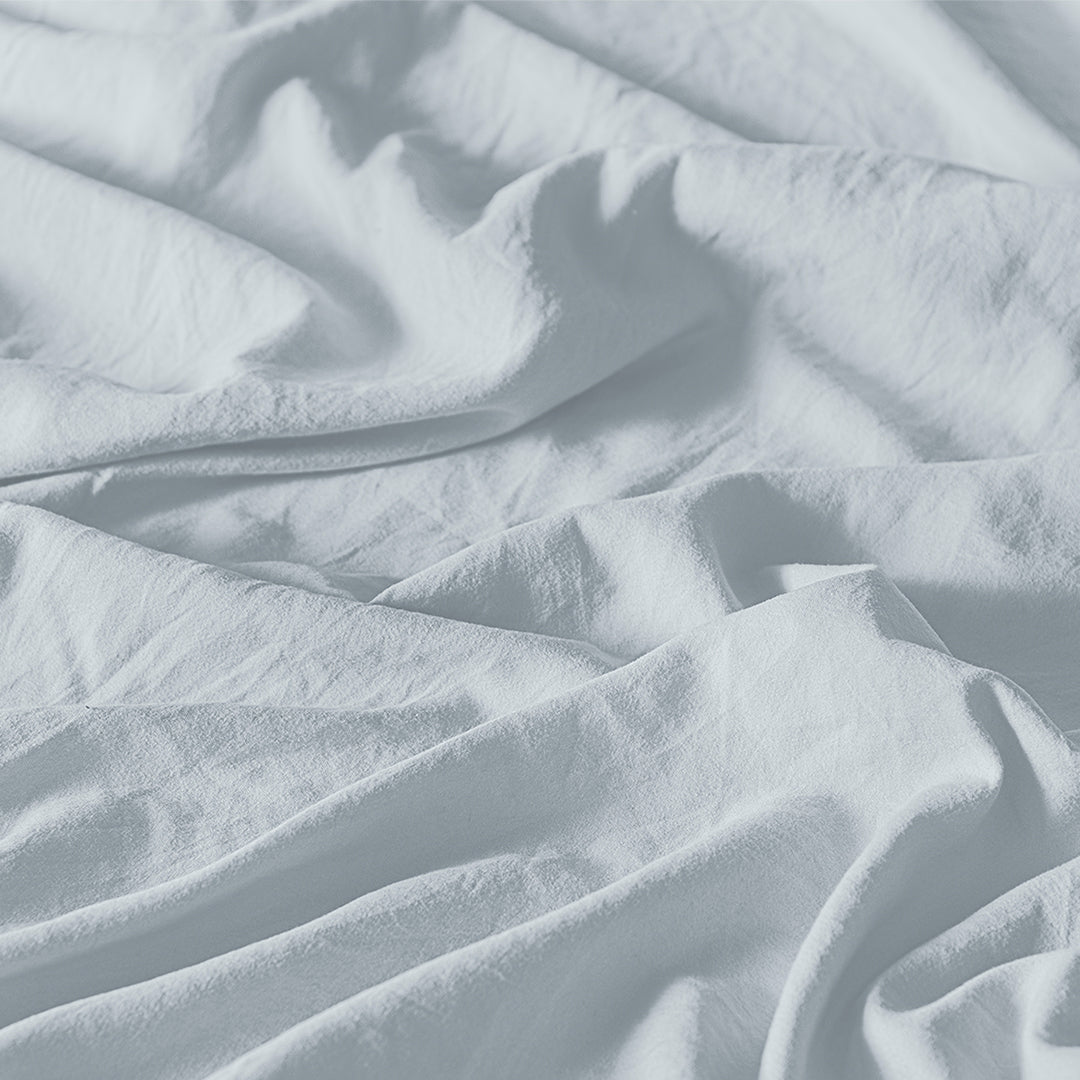 Sábanas Viasoft Washed Blue KING SIZE