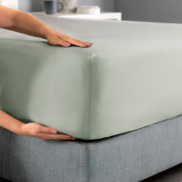 Sábanas Jersey Soft Mint KING SIZE