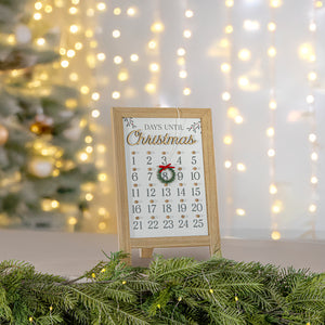Adorno Navideño Calendario UNITALLA