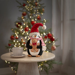 Adorno Navideño Pingüino Con Galleta UNITALLA