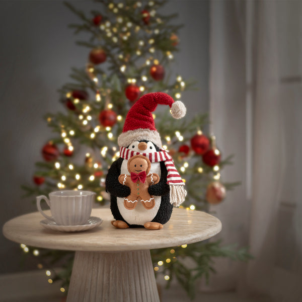 Adorno Navideño Pingüino Con Galleta UNITALLA