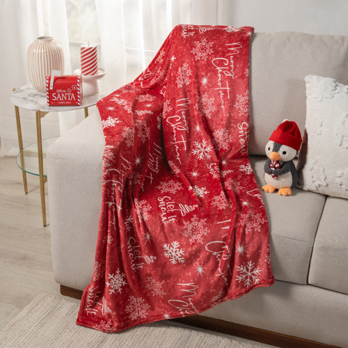 Cobertor Ligero Merry Christmas FRAZADA