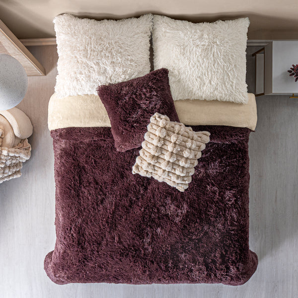 Funda De Duvet Everest Burgundy KING SIZE XL