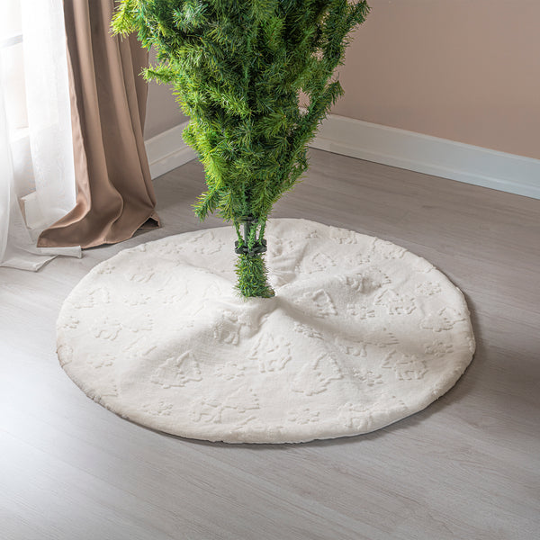 Adorno Navideño Pie De Árbol Frosty UNITALLA