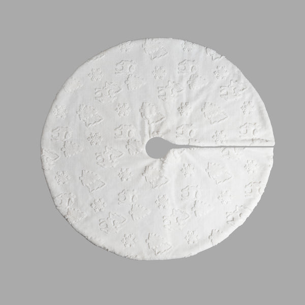 Adorno Navideño Pie De Árbol Frosty UNITALLA