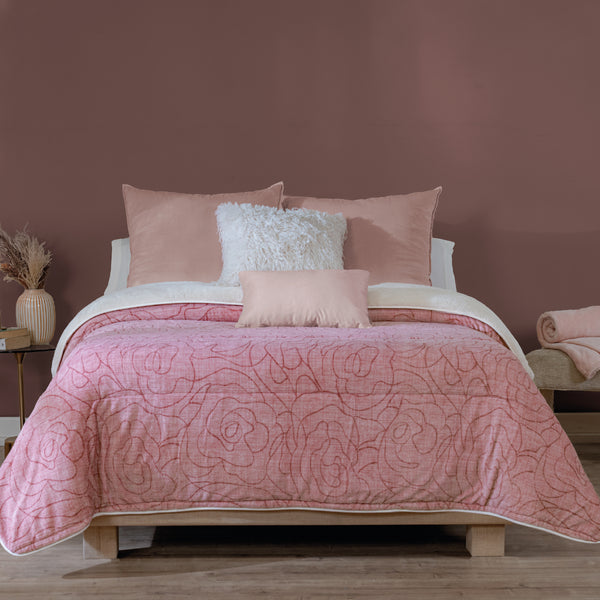 Cobertor Invernal Rosas