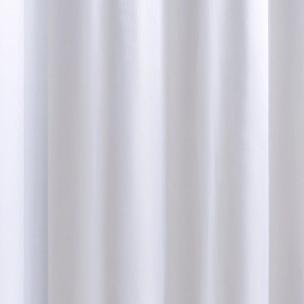 Cortinas Translúcidas Argolla Tergal Blanco LARGA