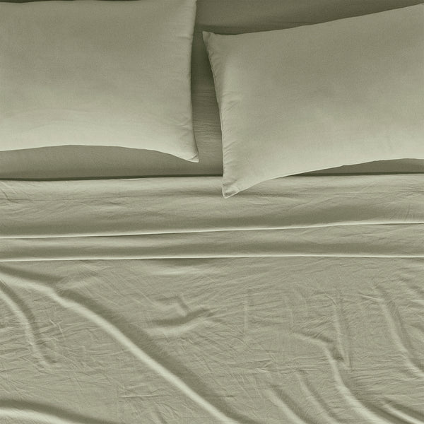 Sábanas Viasoft Washed Matcha