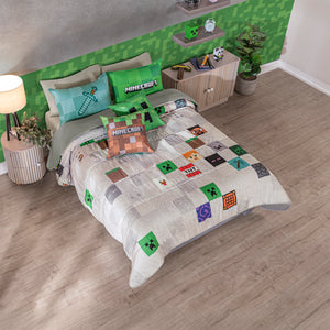 Edredón Minecraft QS/MAT XL