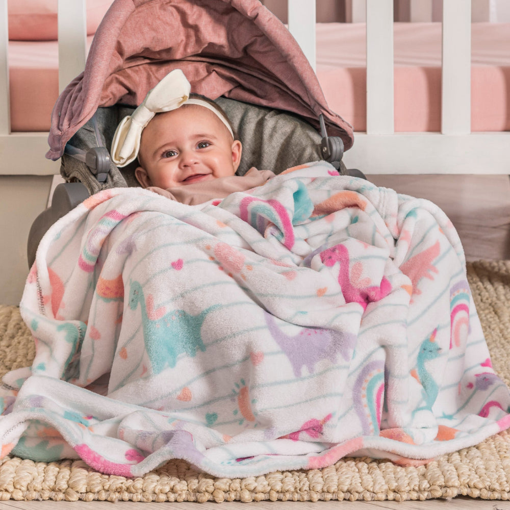 Cobertor Baby Ligero Sweet Dino CARRIOLA